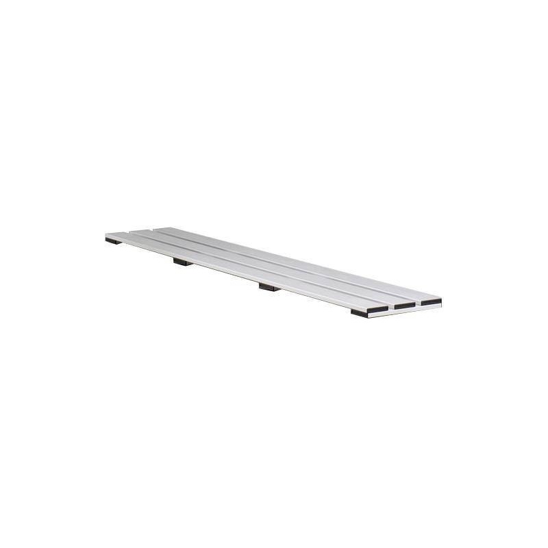 Aluminum alloy Staff Changing Room Hook Bench - Heavy Duty Seating for Schools, Spas, and Offices