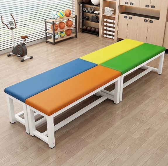 Long Bench Soft Cushion Mall Rest Bench Gym Restaurant Training Stool Bed End Bathroom Locker Room Shoe Changing Stool