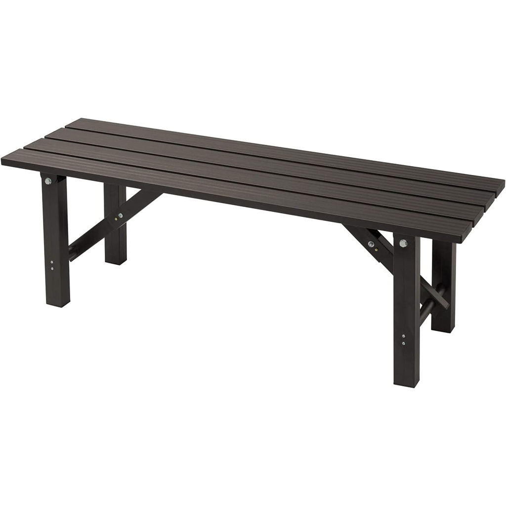 Outdoor Aluminum Alloy Folding Bench Waterproof Portable Bench