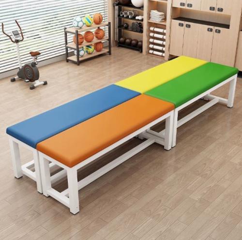 Long Bench Soft Cushion Mall Rest Bench Gym Restaurant Training Stool Bed End Bathroom Locker Room Shoe Changing Stool